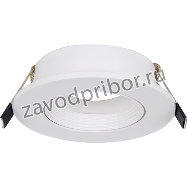 Встраиваемый светильник декоративный ЭРА KL92 WH MR16/GU5.3 белый, пластиковый Б0054373