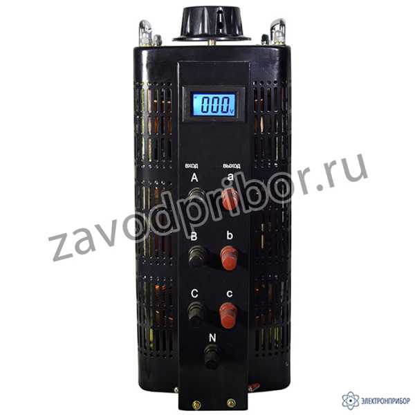 SUNTEK 6000ВА — автотрансформатор ЛАТР трехфазный 0-430 Вольт (8А)