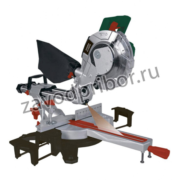 Пила торцовочная 2200Вт, 255мм, 4500об/мин, 0-45/0-45 MS 2200/255