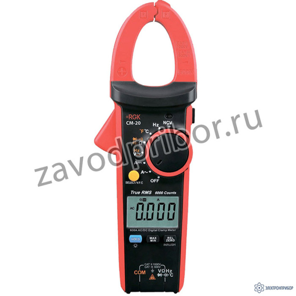 RGK CM-20 — цифровые токовые клещи