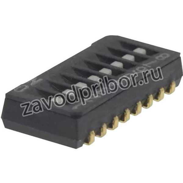 CHS-06A, DIP SWITCH, 6POS, SPST, SLIDE, SMD