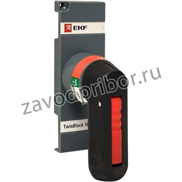 Рукоятка управления для прямой установки на рубильники TwinBlock 160-250А PROxima EKF tb-160-250-fh