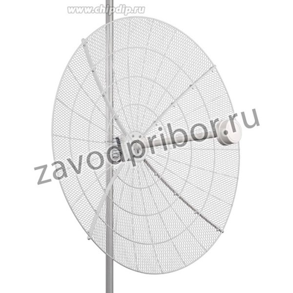 Kroks KNA27-1700/4200P параболическая 4G/5G MIMO антенна, 27 дБ, сборная, усилитель интернет - сигнала, SMA - разъем