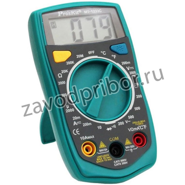Мультиметр Pro'sKit MT-1233C-C