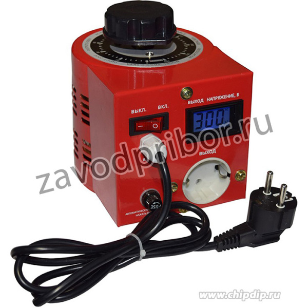 ЛАТР SUNTEK 500ВА RED диапазон 0-300 Вольт, 2 года гарантии 2А