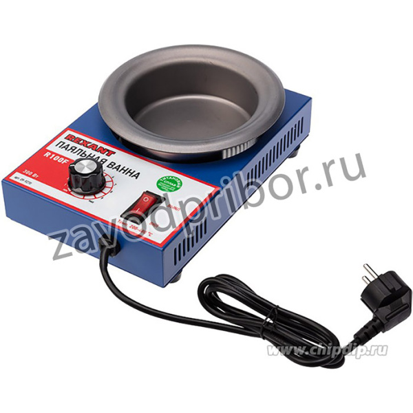 09-9270, Паяльная ванна, модель R100F, 300Вт, _100мм, 200-480 °C, бессвинцовая