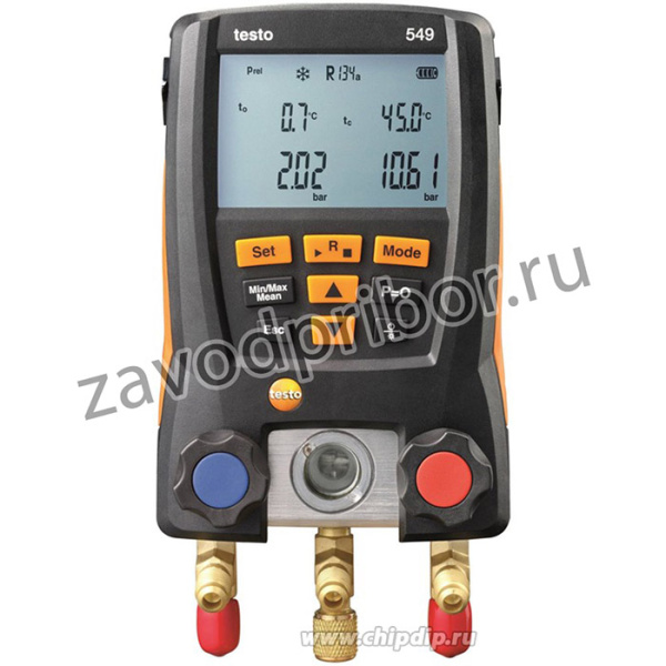 Testo 549, Коллектор манометрический