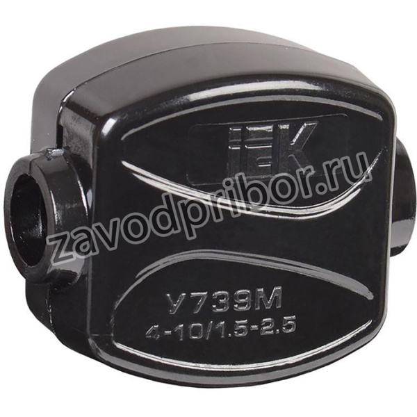 Зажим ответвительный У-739М (4-10/1.5-2.5кв.мм) IP20 IEK UKZ-ZO-739M