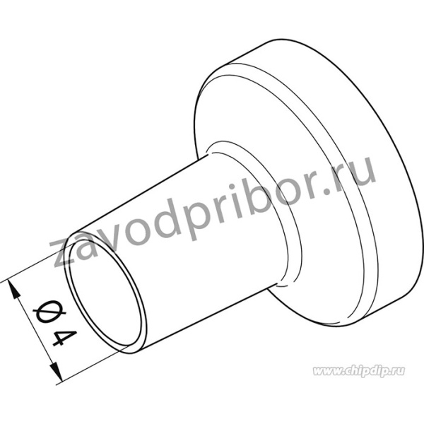 0472BR, Насадка (сопло) 4.0мм для термофена i-TOOL AIR S