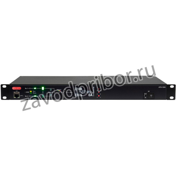 АВР Elemy ATS-1204/32 1U 19" ввод:2xIEC309 выход:2xC19-9xС1332A черный