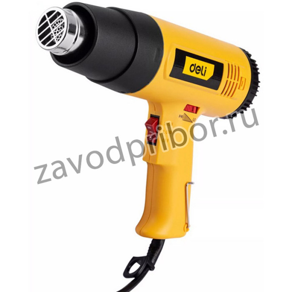 Фен технический Deli DL5318 (1600Вт, рабочая температура 100/590 град.)