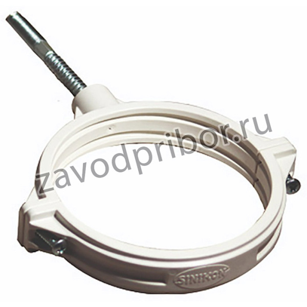 Хомут 50 мм, шумопоглащающий, со шпилькой и дюбелем, КОМФОРТ KPP.050.K.D