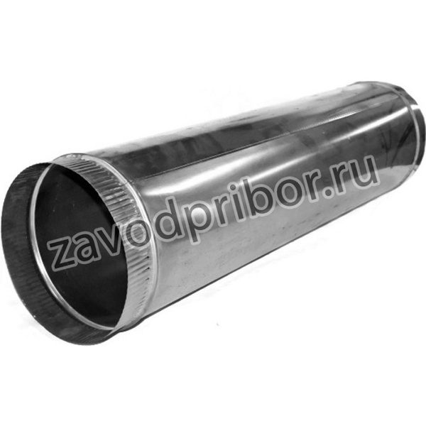 Воздуховод оцинкованный (80 мм; 1.25 м) ВЦ80-1,25