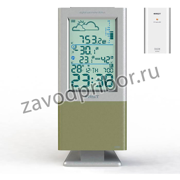02557 RST Meteo Link Цифровая барометрическая станция, серебристый корпус, EAN 7316040025570