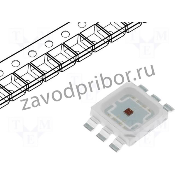 OSY5XAT3C1E, LED мощный; желтый; 120°; 700мА; ?d: 585?595нм; Pмакс: 2,4Вт; P: 3Вт