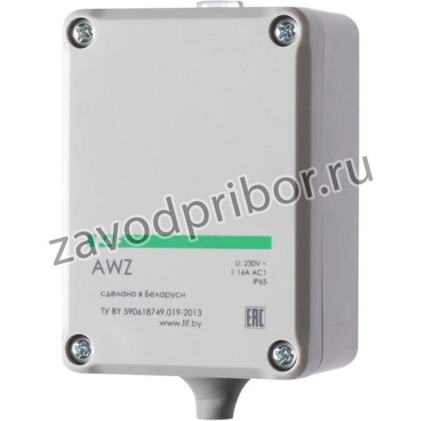 Фотореле AWZ (встроен. фотодатчик монтаж на плоскость 230В 16А 1 НО IP65) F&F EA01.001.003