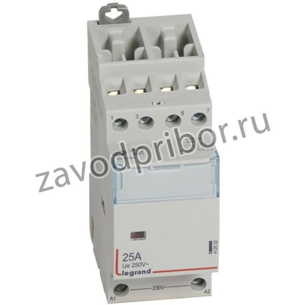 Контактор мод. 25А/4п 2НО+2НЗ 230В CX3 Leg 412533