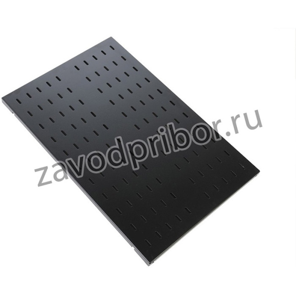 ЦМО Полка перфорированная грузоподъёмностью 100 кг., глубина 450 мм, цвет черный (СВ-45У-9005)