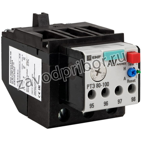 Тепловое реле РТЭ 80-100 63-80А AVERES rel-80-100-63-80-av