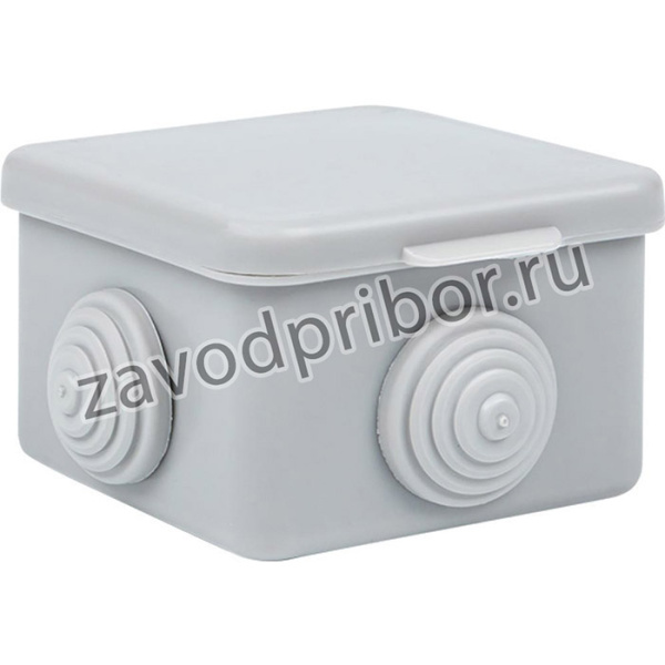 Коробка распределительная КМР-030-036 пылевлагозащитная, 4 мембранных ввода (65х65х50) розничный стикер PROxima plc-kmr2-030-036-r