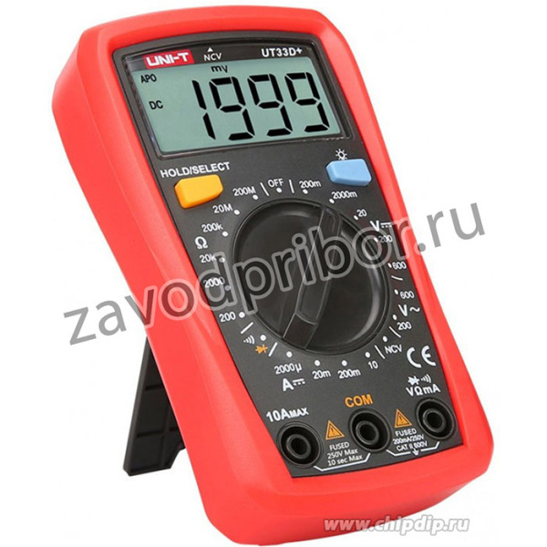UT33D+, Мультиметр цифровой портативный