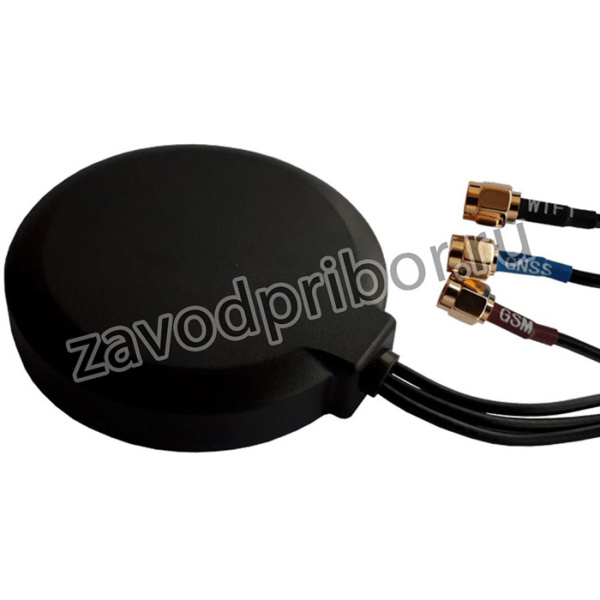 ALPHA22/3M/SMAM/ SMAM/SMAM/S/S/26, Antenna, Puck, 698 MHZ to 2.7 GHz, 2 dB, Linear, Adhesive / Screw