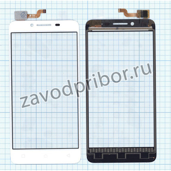 Сенсорное стекло (тачскрин) для Lenovo A3690 белое