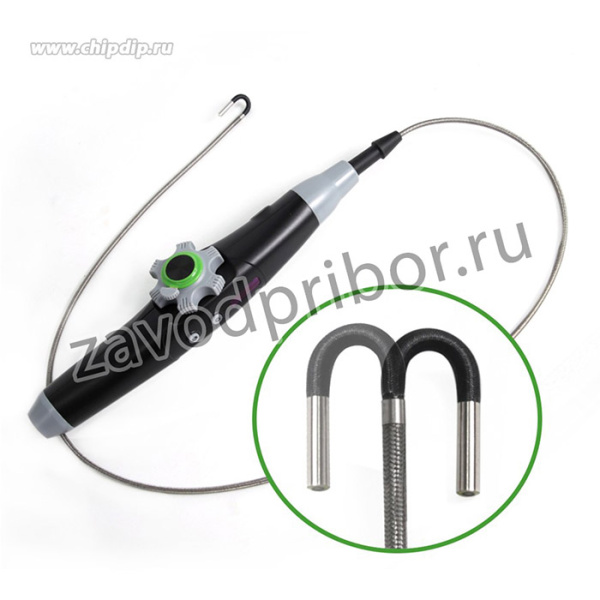 Видеоэндоскоп управляемый WIFI/USB, 1Мп, 1168х720, 1м, 4мм зонд, 360° iCartool IC-V1042W
