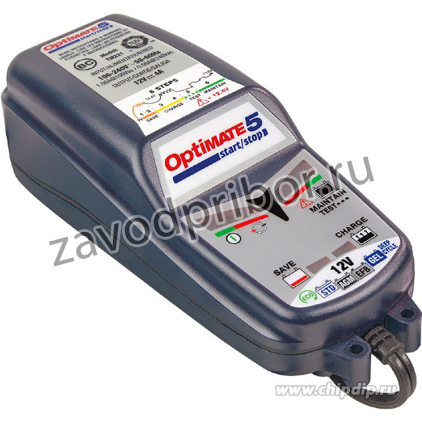 tm220 OptiMate 5 4А Start-Stop, Устройство зарядное для свинцовых аккумуляторов 12В 4А