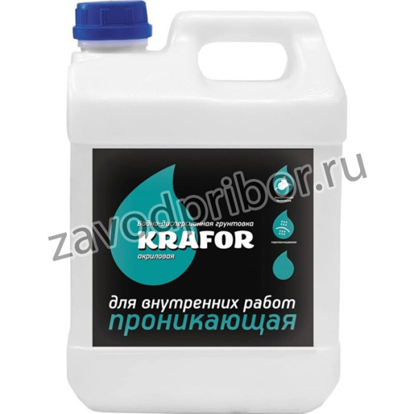 ГРУНТОВКА ПРОНИК. Д/ВНУТР. РАБОТ 10 Л 1 ЗЕЛЕНАЯ ЭТИК. 27333