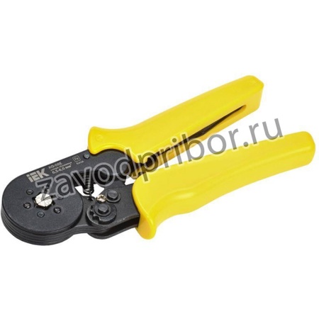 Клещи для обжима КО-08Е 0.5-6.0кв.мм шестигранные IEK TKL10-D6