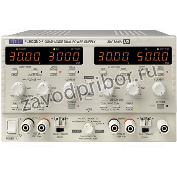 PL303QMDP, Bench Top Power Supply, 30V, 3A, 180W, Programmable