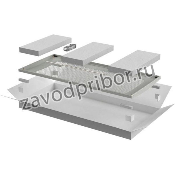 Дверь перфорированная для шкафа LINEA N 18U 600мм сер. ITK LN35-18U6X-DP