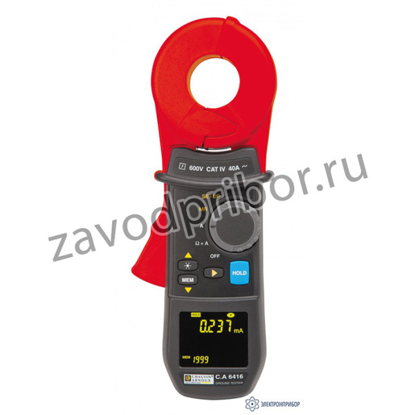 C.A 6416 — токовые клещи - измеритель сопротивления заземления