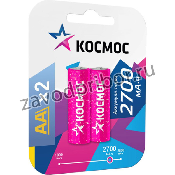 Акк. R6 NI-MH 2700 mAh 2BL KOCR6NIMH2700MAH2BL