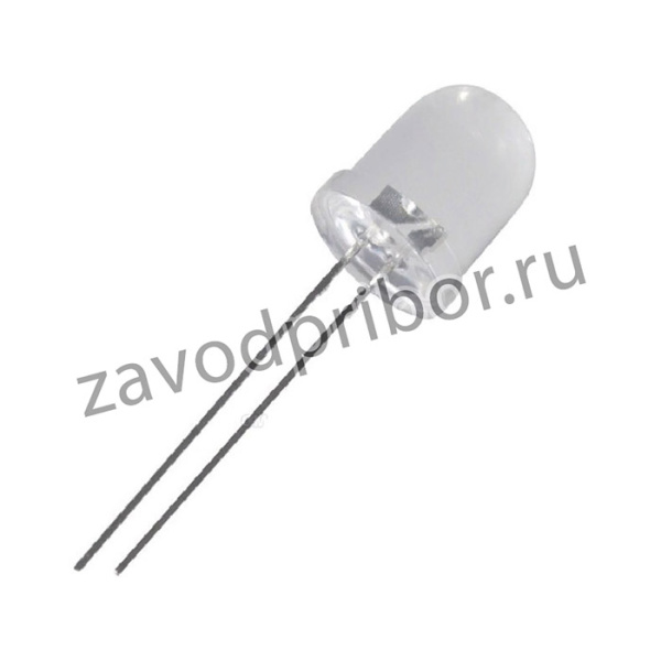 BL-L107EGW, Светодиод красный/зеленый 60° d=10мм 12/10мКд 635/570нМ (Orange/Green) 2 ножки