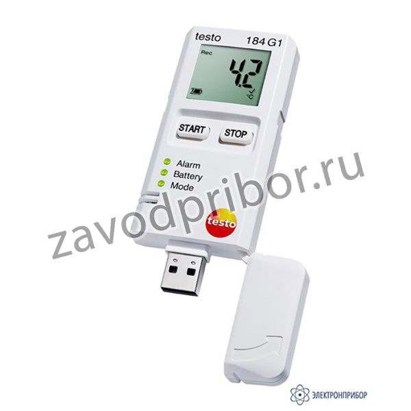 testo 184 G1 — мини-логгер данных температуры, влажности и ударной нагрузки