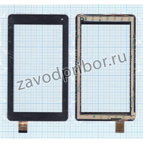 Сенсорное стекло (тачскрин) HK70DR2489-V02 черное