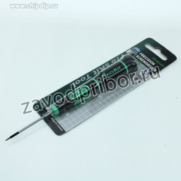 SD-081-H1 Pro'sKit Отвертка прецизионная шестигранная (0,7х50мм)