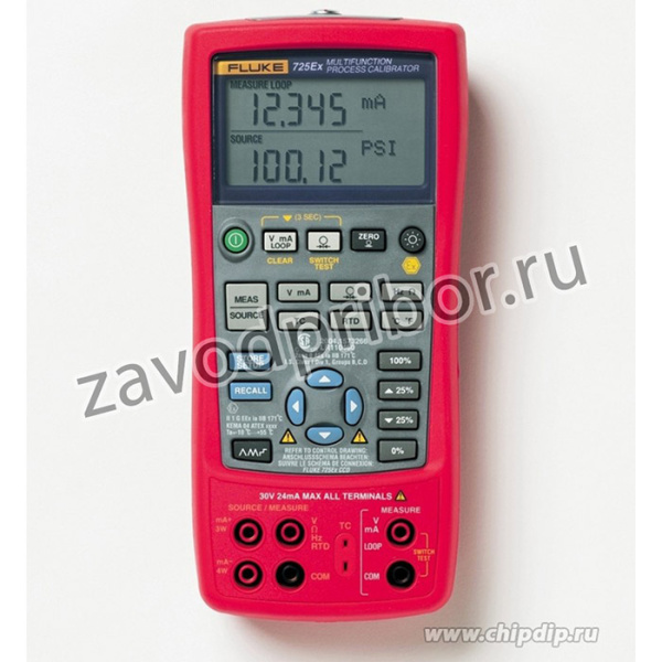 Fluke 725Ex, Многофункциональный калибратор, взрывобезопасный (Госреестр РФ)