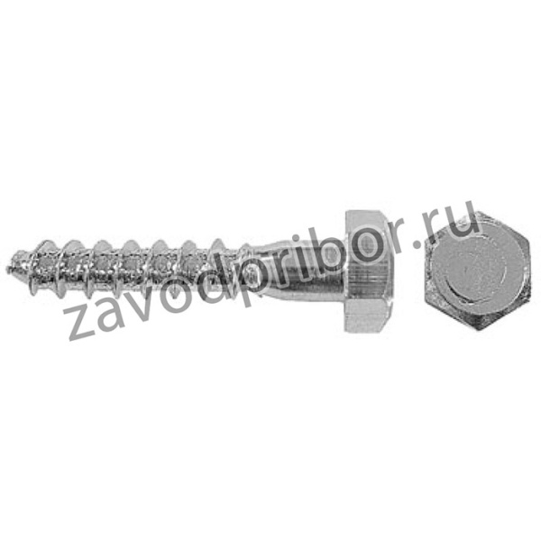 Шуруп сантехнический 8х100 50шт тов-103070