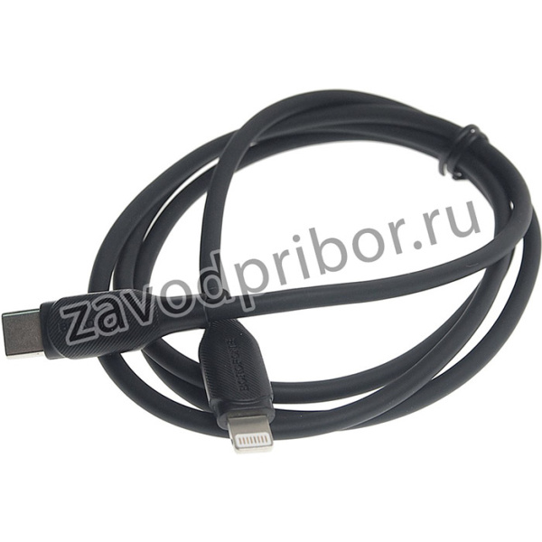 BX42 black, Кабель iPhone (5-) 1м черный BOROFONE