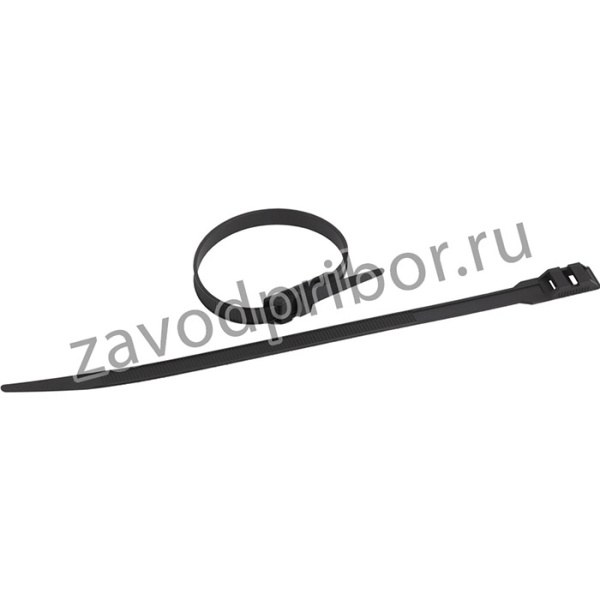 Кабельная стяжка ЭРА для СИП 9x260 чёрная 100 штук Б0043921