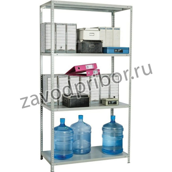 Стеллаж металлический MS-150/40/70-4 в1500*ш700*г400мм 4 полки 291101