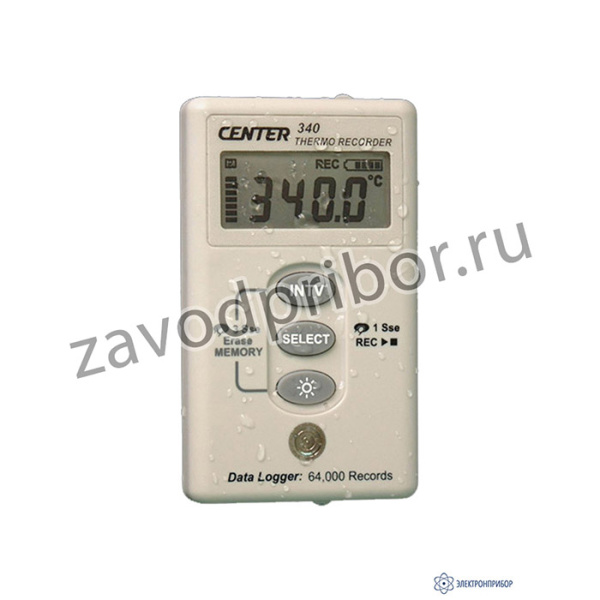 CENTER 340 — малогабаритный терморегистратор