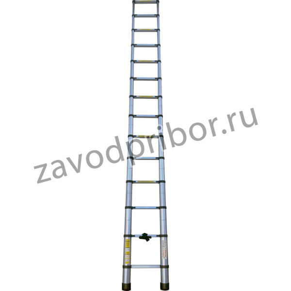 Лестница Алюмет телескопическая 4,1 м (14 ступ) TLS 4.1
