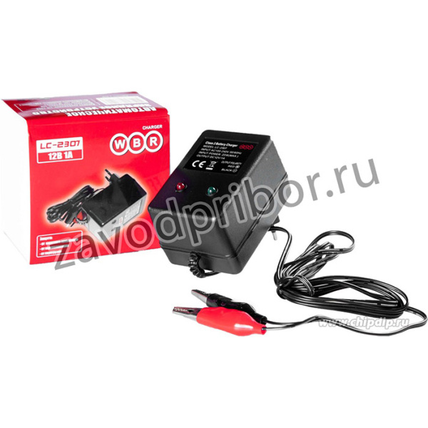 LC-2307 (для 3-10ач) 12V, устройство зарядное для свинцовых аккумуляторов