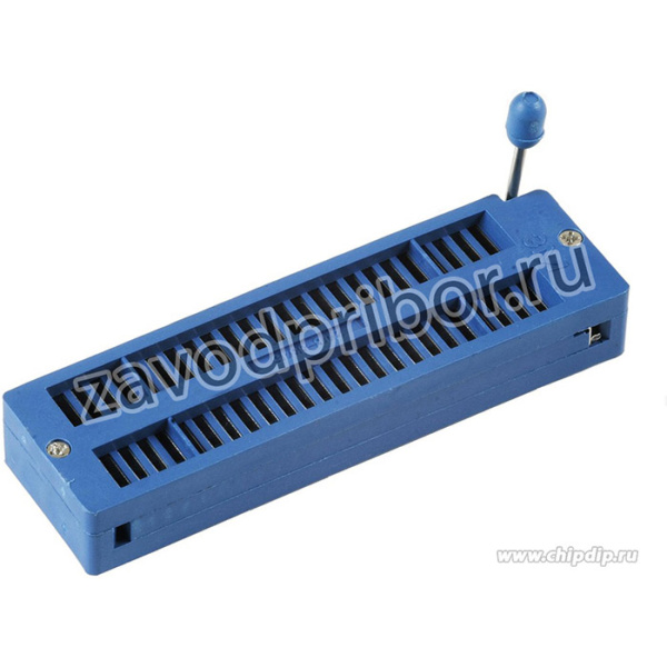 DS1043-48, DIP панель 48-контактная с нулевым усилием 0.3"-0.6"