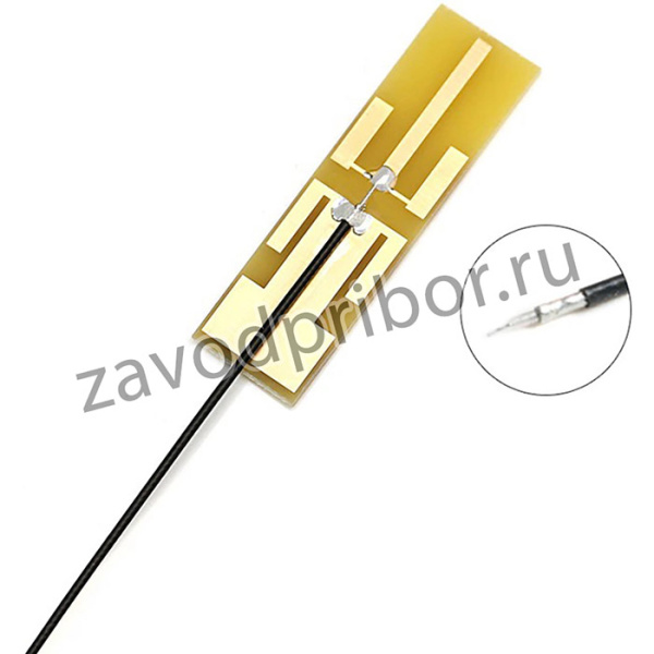 Двухдиапазонная антенна 2,4G/5,8G с кабелем под пайку