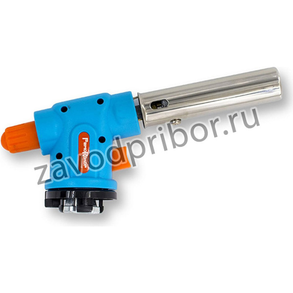 Горелка газовая на бутановый баллон, пьезоподжиг, своб., 80x150мм, 73-0-008